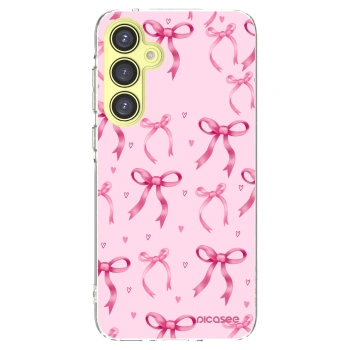 Picasee διαφανής θήκη σιλικόνης Samsung Galaxy A35 5G A356B - Bow Aesthetic