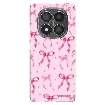 Picasee διαφανής θήκη σιλικόνης Xiaomi Redmi Note 14 Pro+ 5G - Bow Aesthetic