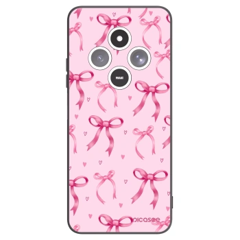 Picasee Μαύρη θήκη σιλικόνης για Xiaomi Redmi 14C - Bow Aesthetic