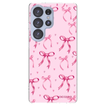 Picasee διαφανής θήκη σιλικόνης Samsung Galaxy S25 Ultra 5G - Bow Aesthetic