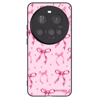 Picasee Μαύρη θήκη σιλικόνης για Xiaomi 15 Ultra - Bow Aesthetic