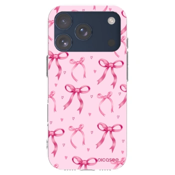 Picasee διαφανής θήκη σιλικόνης Apple iPhone 17 Pro - Bow Aesthetic