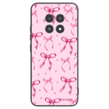 Picasee Μαύρη θήκη σιλικόνης για Realme 12X - Bow Aesthetic