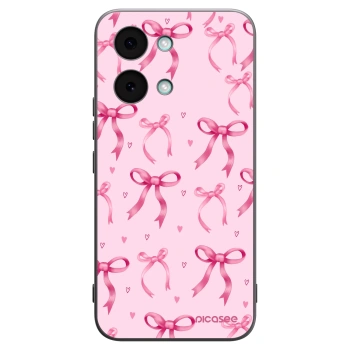 Picasee Μαύρη θήκη σιλικόνης για Xiaomi Poco X8 Pro Max - Bow Aesthetic