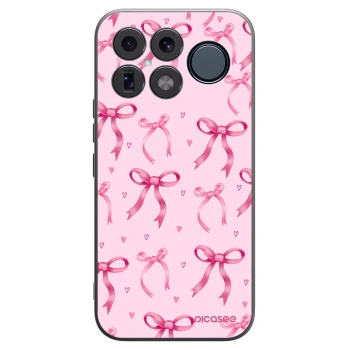 Picasee Μαύρη θήκη σιλικόνης για Xiaomi Poco F8 Ultra - Bow Aesthetic