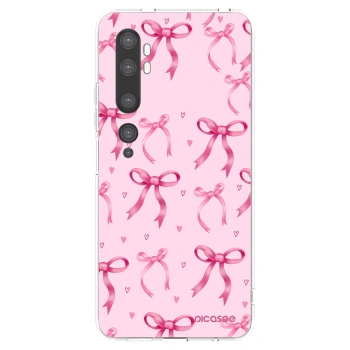 Picasee διαφανής θήκη σιλικόνης Xiaomi Mi Note 10 (Pro) - Bow Aesthetic