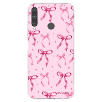 Picasee διαφανής θήκη σιλικόνης Huawei P40 Lite E - Bow Aesthetic