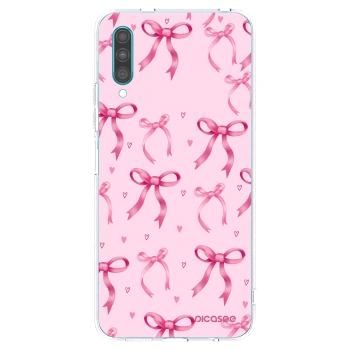 Picasee διαφανής θήκη σιλικόνης Samsung Galaxy A30s A307F - Bow Aesthetic