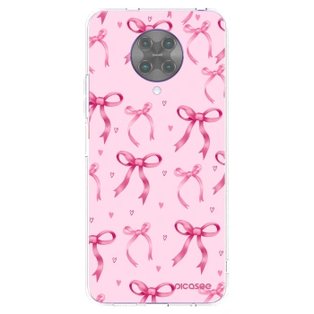 Picasee διαφανής θήκη σιλικόνης Xiaomi Poco F2 Pro - Bow Aesthetic