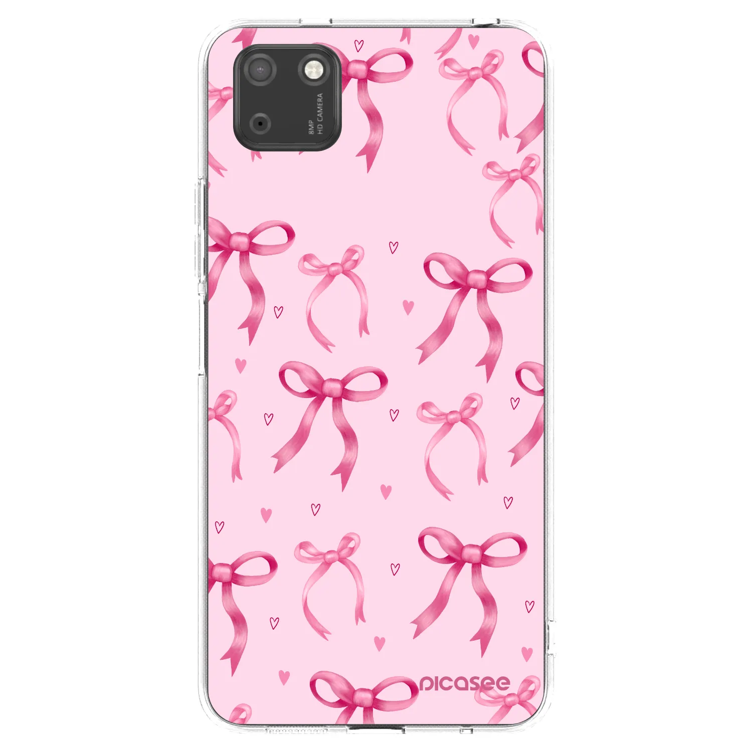 Picasee διαφανής θήκη σιλικόνης Huawei Y5P - Bow Aesthetic