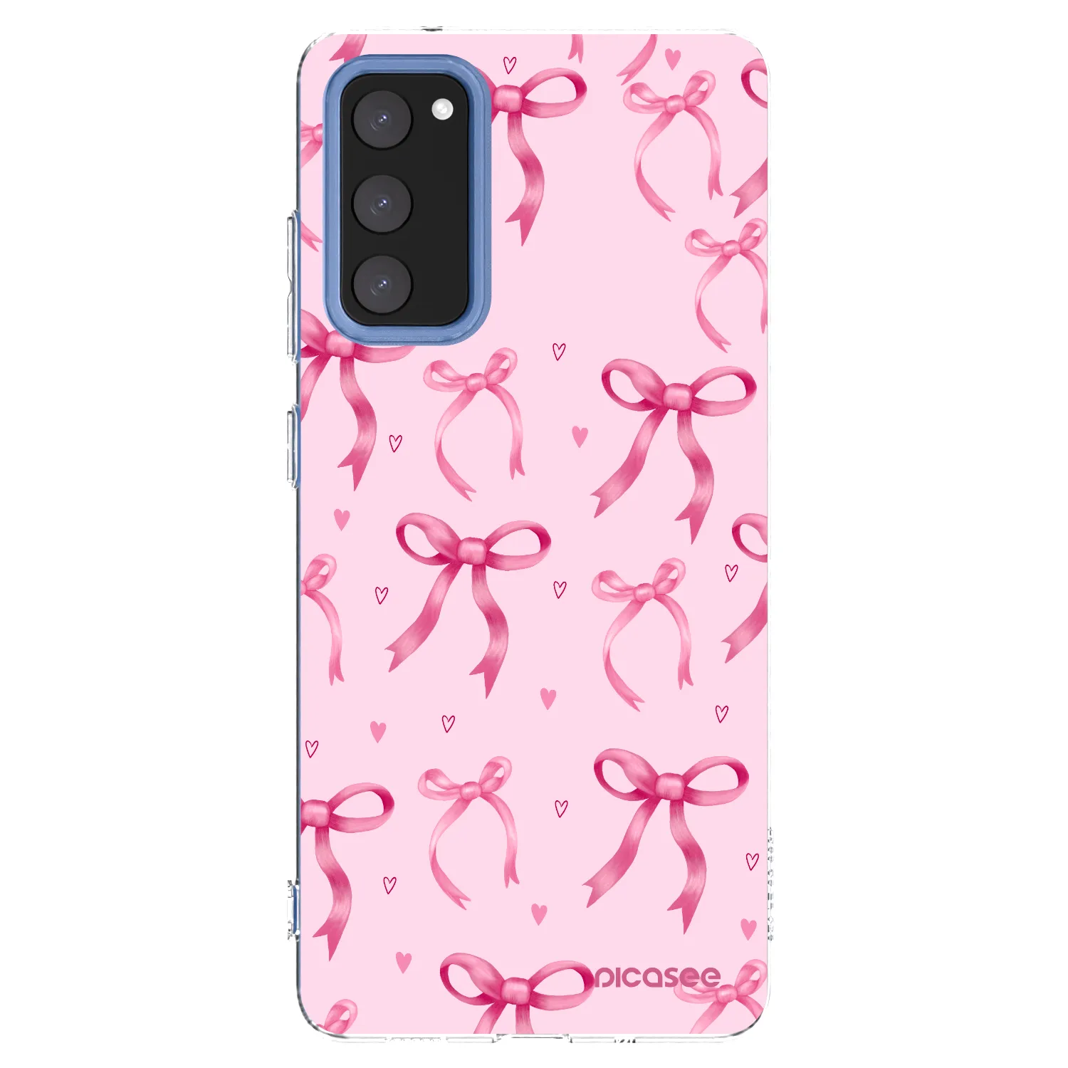Picasee διαφανής θήκη σιλικόνης Samsung Galaxy S20 FE - Bow Aesthetic