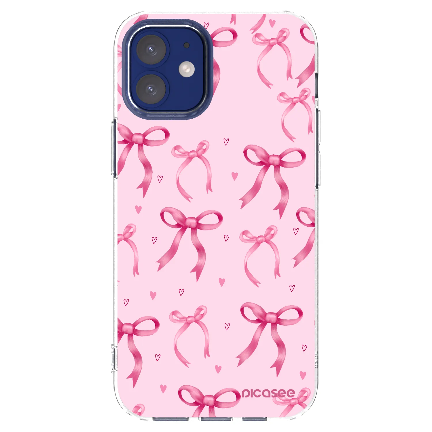 Picasee διαφανής θήκη σιλικόνης Apple iPhone 12 mini - Bow Aesthetic