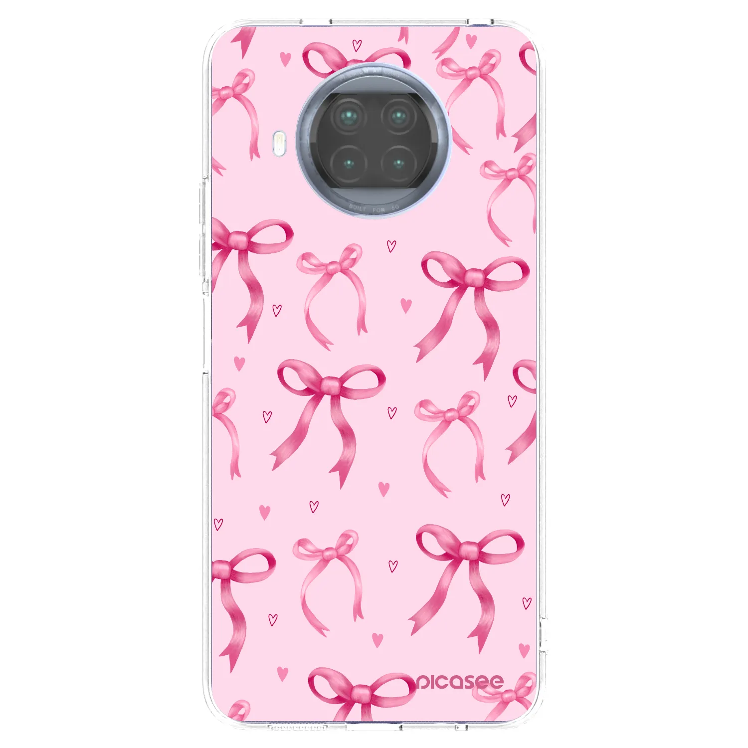 Picasee διαφανής θήκη σιλικόνης Xiaomi Mi 10T Lite - Bow Aesthetic