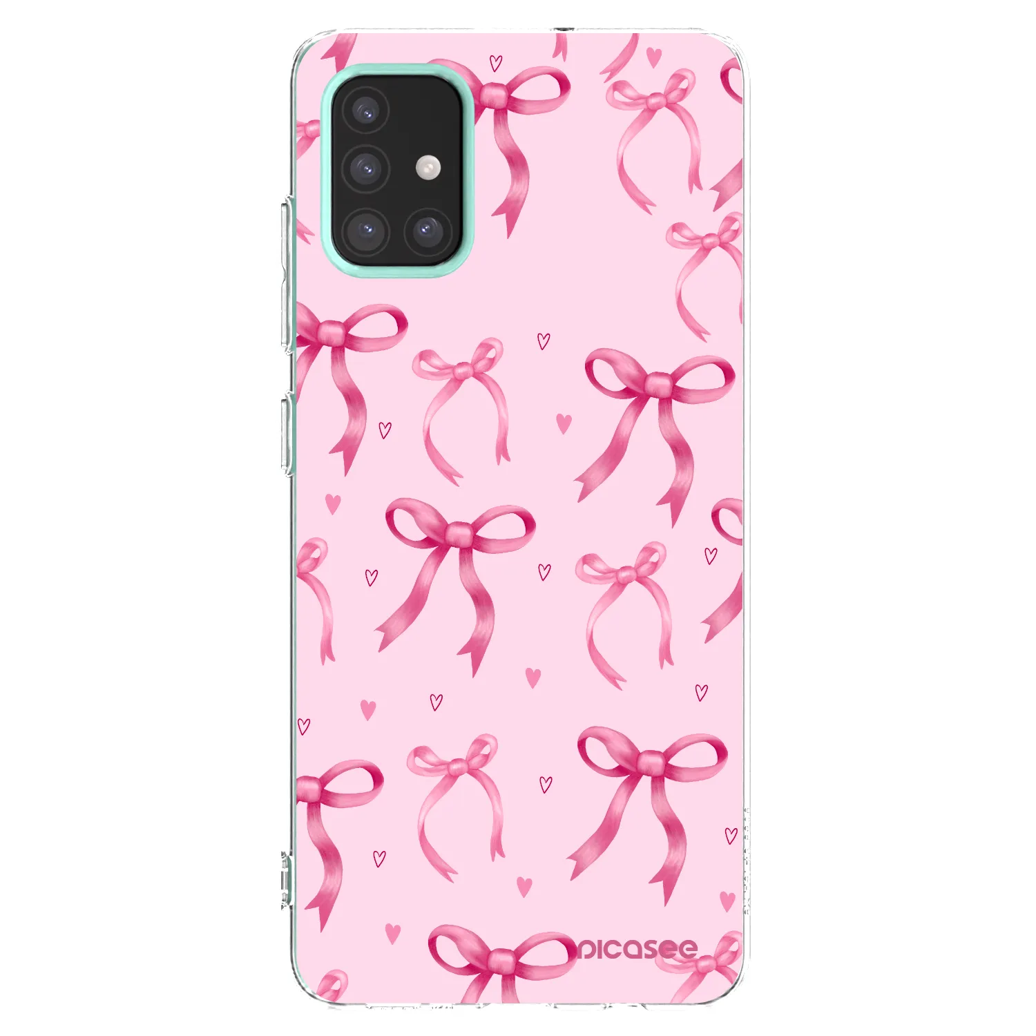 Picasee διαφανής θήκη σιλικόνης Samsung Galaxy M31s - Bow Aesthetic