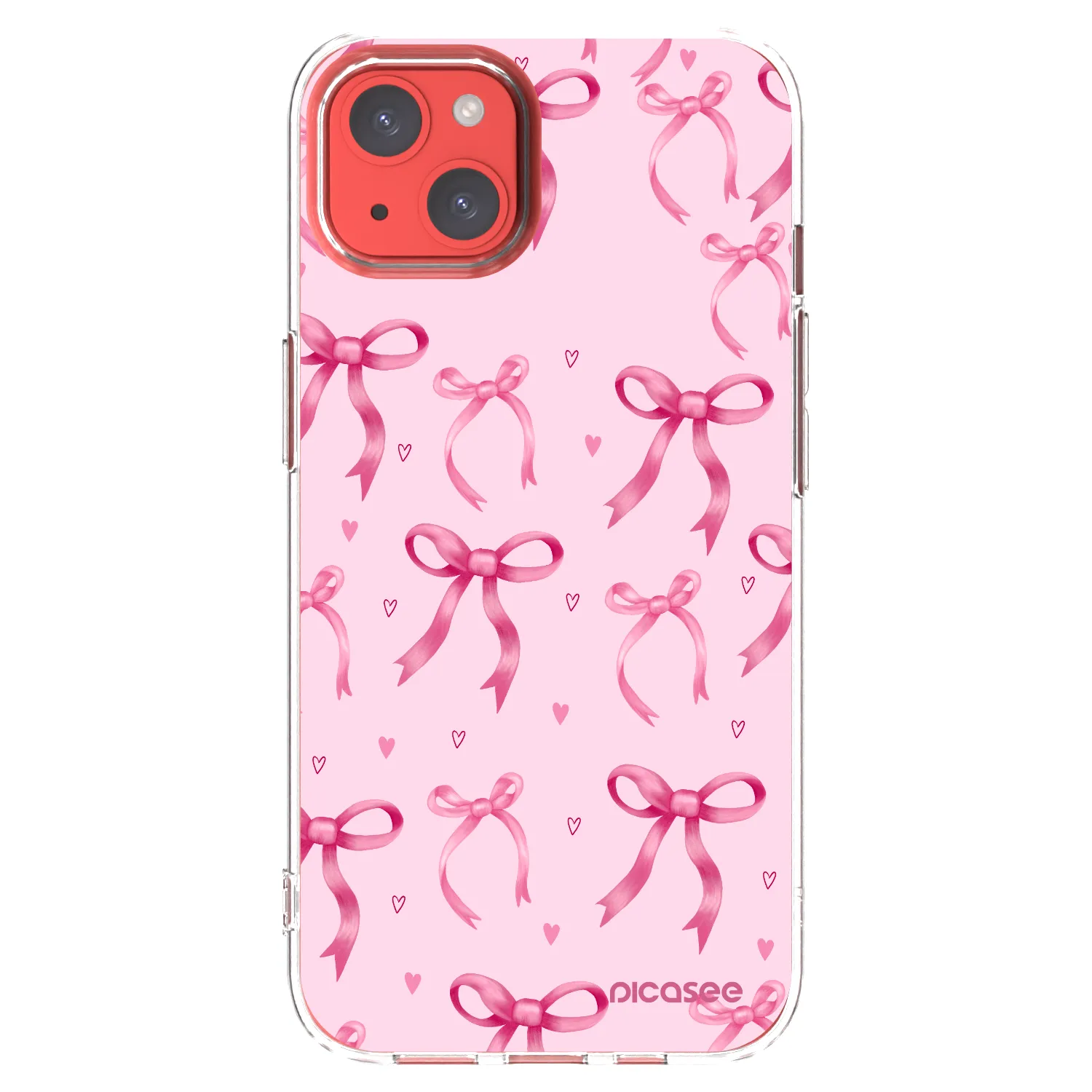 Picasee διαφανής θήκη σιλικόνης Apple iPhone 13 - Bow Aesthetic