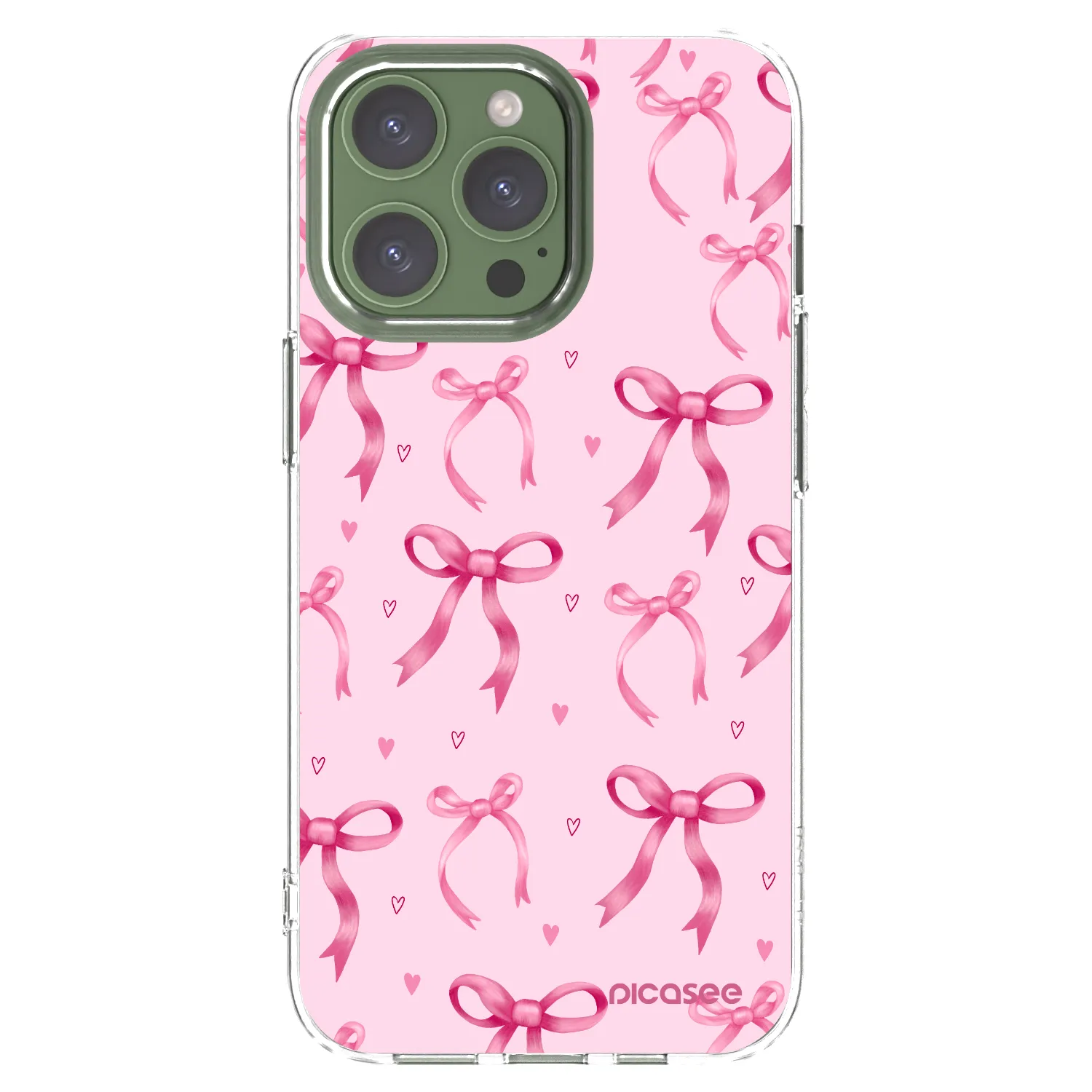 Picasee διαφανής θήκη σιλικόνης Apple iPhone 13 Pro - Bow Aesthetic