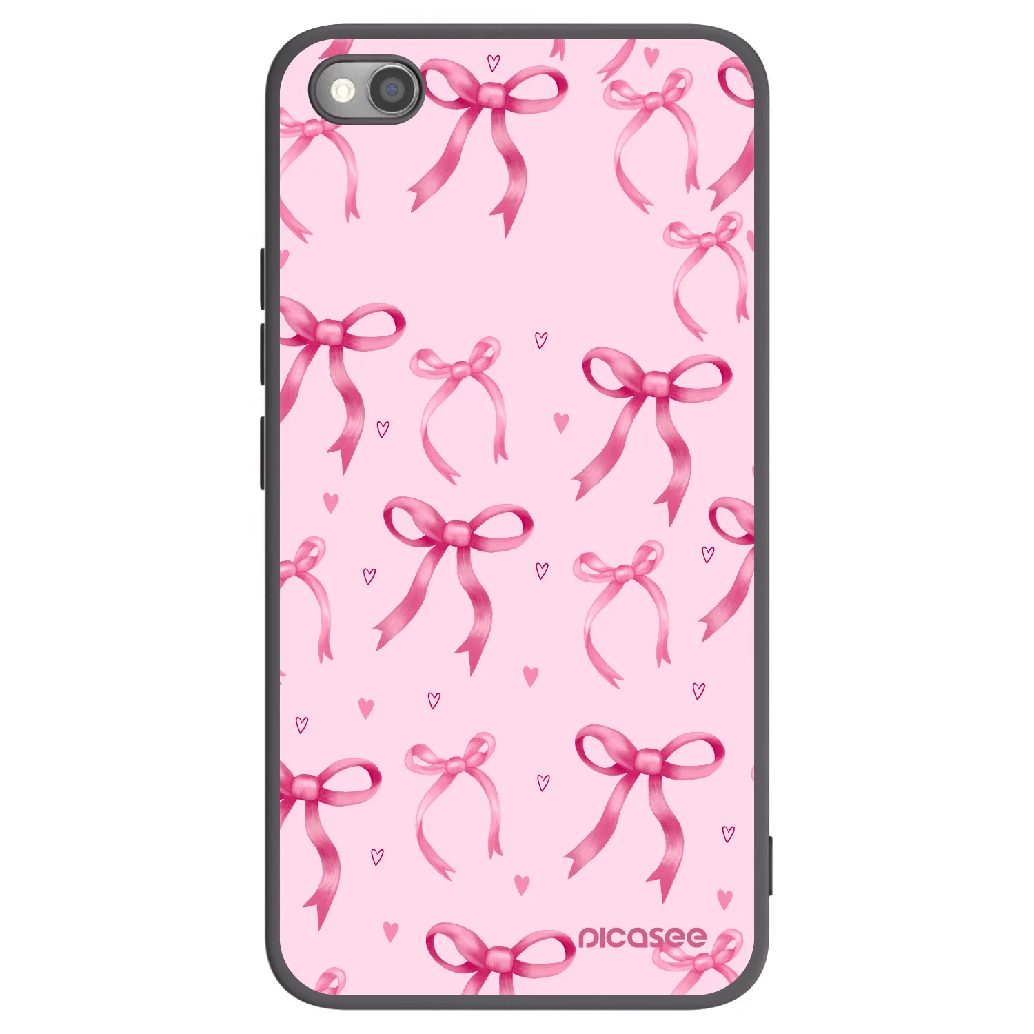 Picasee Μαύρη θήκη σιλικόνης για Xiaomi Mi 11 Ultra - Bow Aesthetic