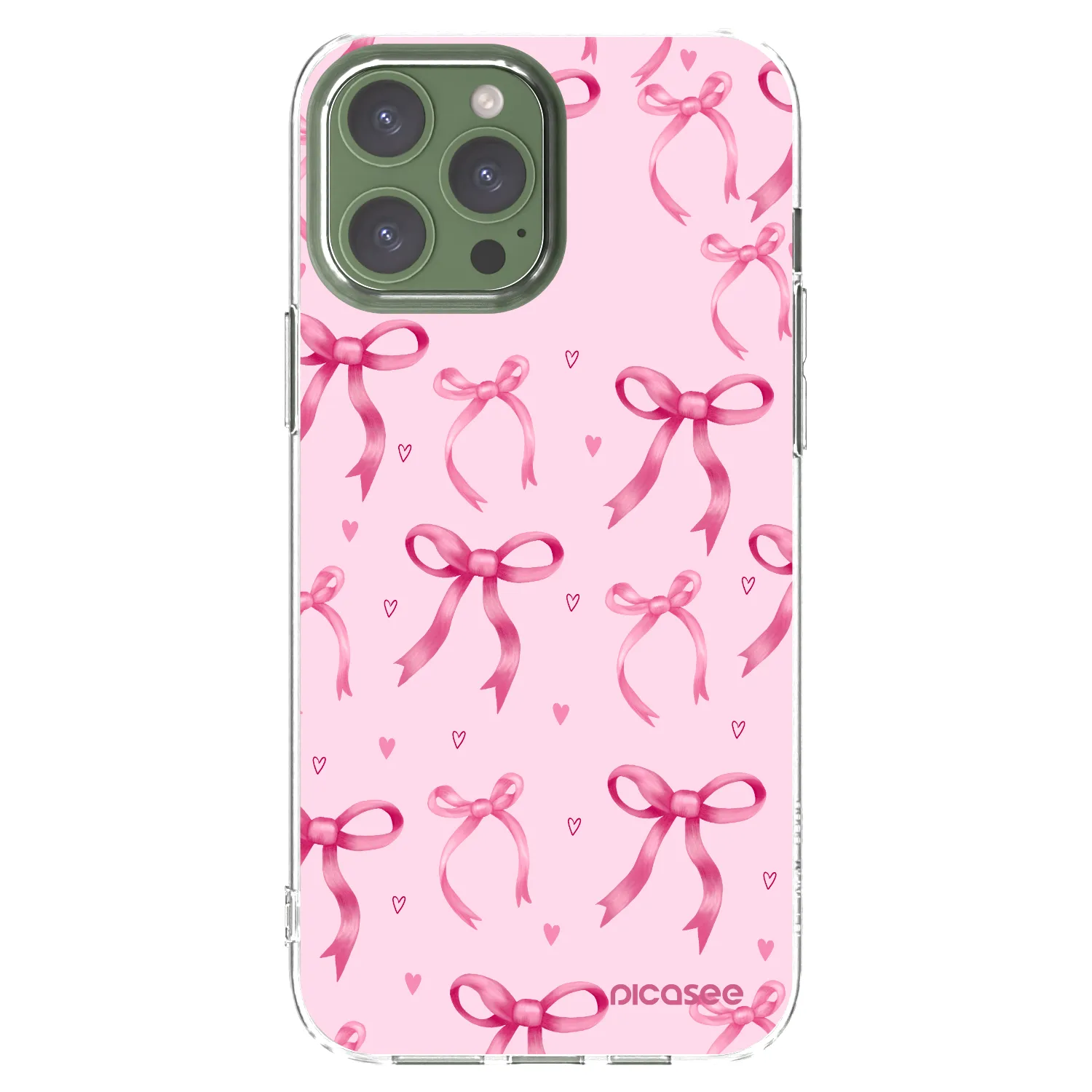 Picasee διαφανής θήκη σιλικόνης Apple iPhone 13 Pro Max - Bow Aesthetic