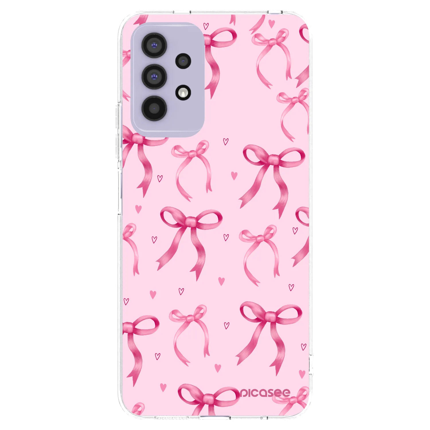Picasee διαφανής θήκη σιλικόνης Samsung Galaxy A32 4G SM-A325F - Bow Aesthetic