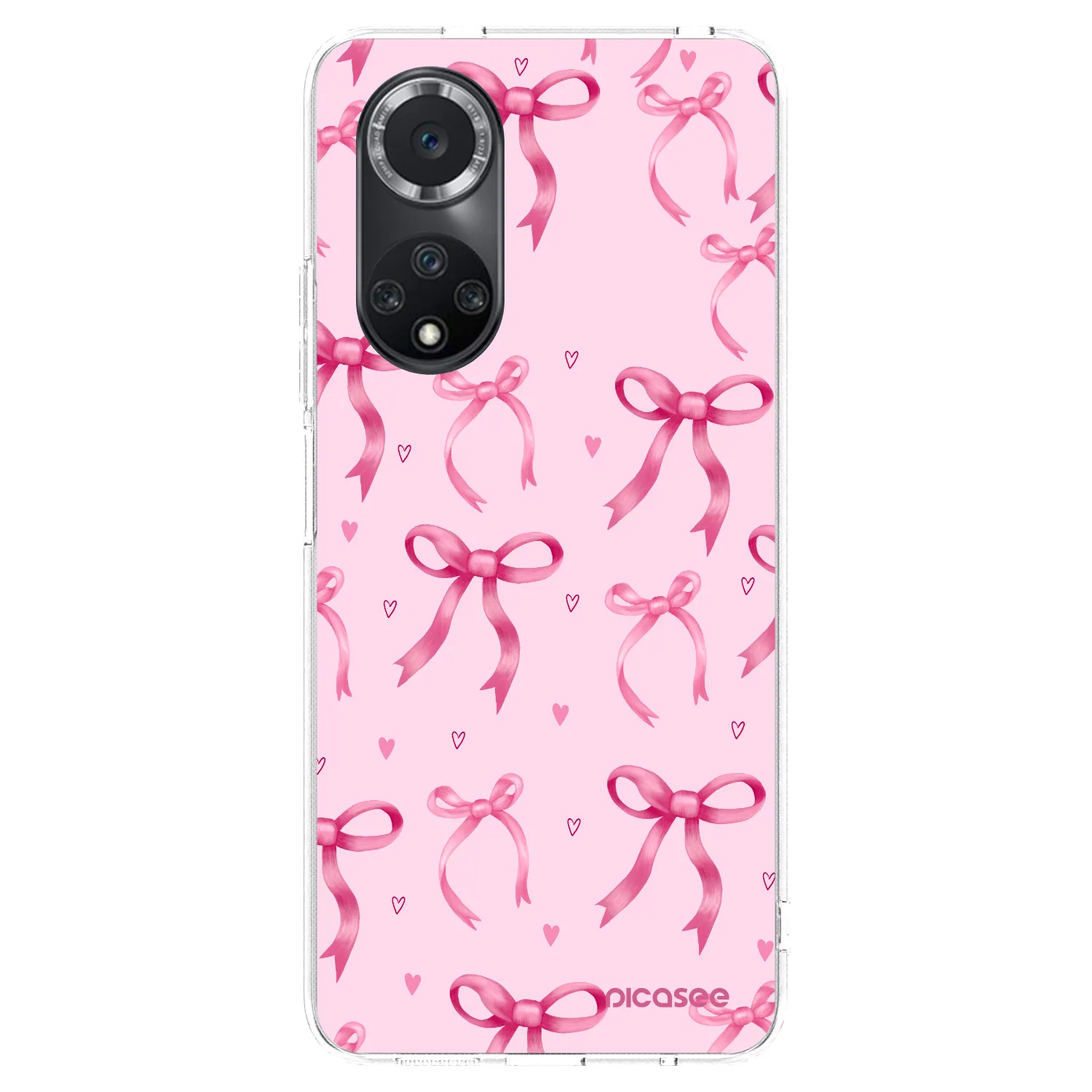 Picasee διαφανής θήκη σιλικόνης Huawei Nova 9 SE - Bow Aesthetic