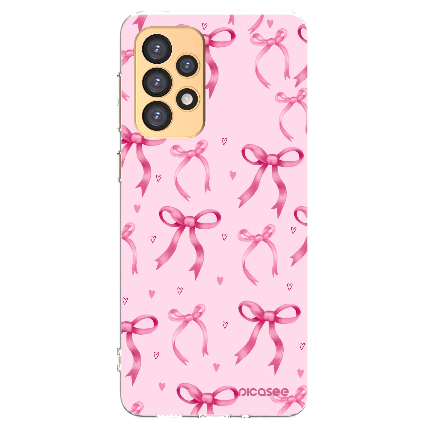 Picasee διαφανής θήκη σιλικόνης Samsung Galaxy A33 5G A336 - Bow Aesthetic