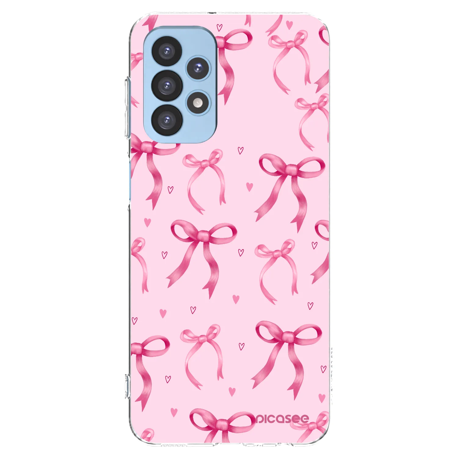 Picasee διαφανής θήκη σιλικόνης Samsung Galaxy A23 A235F 4G - Bow Aesthetic