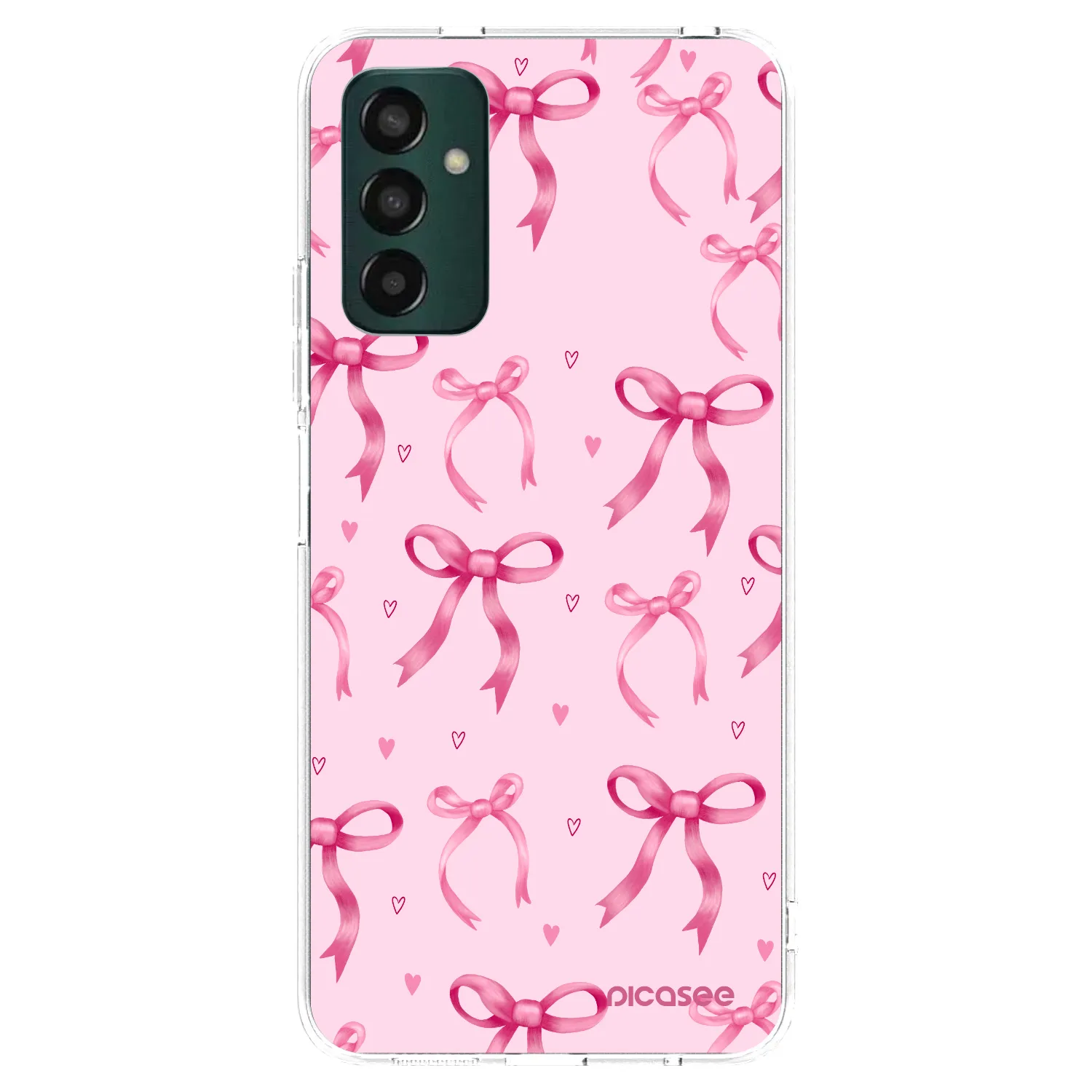 Picasee διαφανής θήκη σιλικόνης Samsung Galaxy M23 5G - Bow Aesthetic