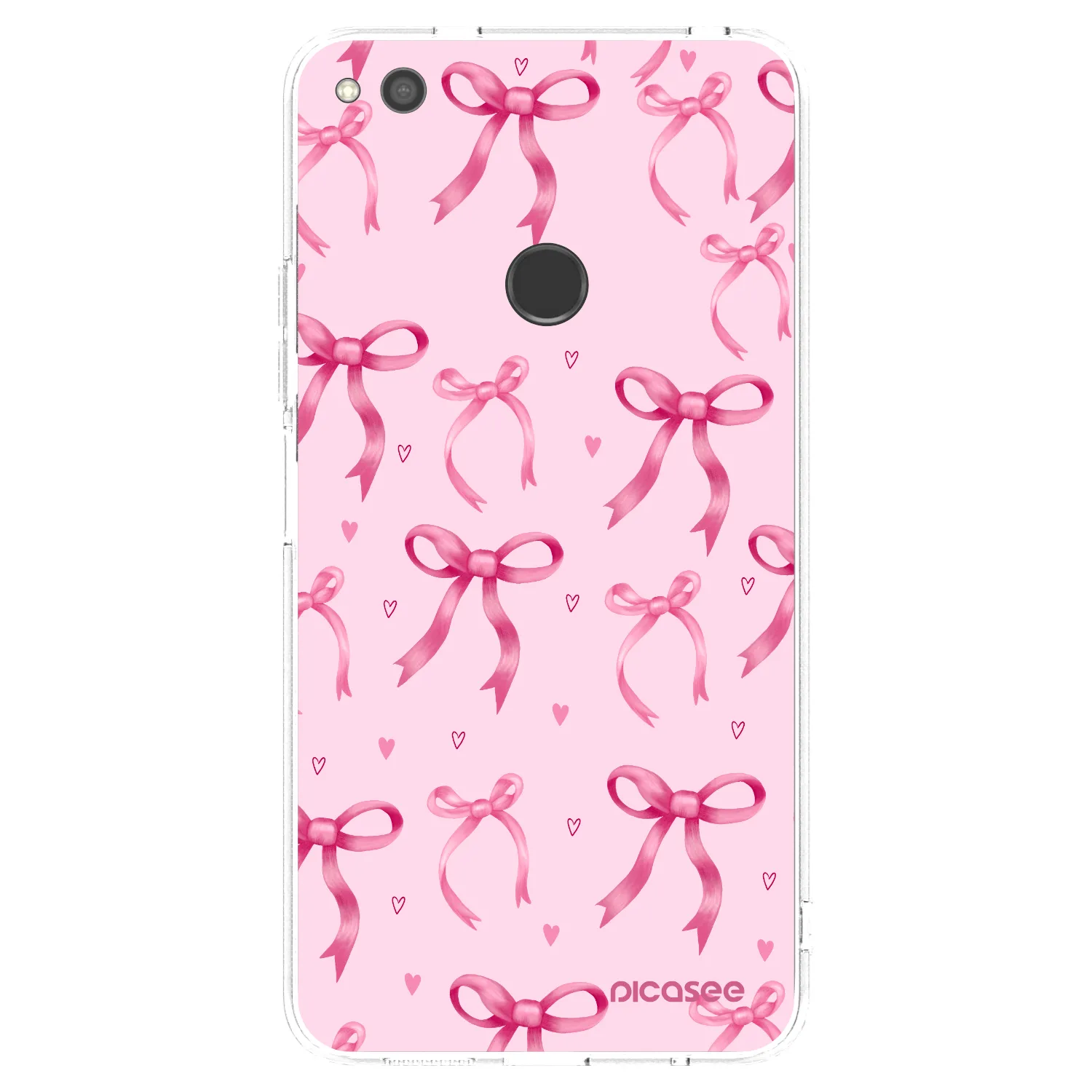 Picasee διαφανής θήκη σιλικόνης Huawei P9 Lite 2017 - Bow Aesthetic