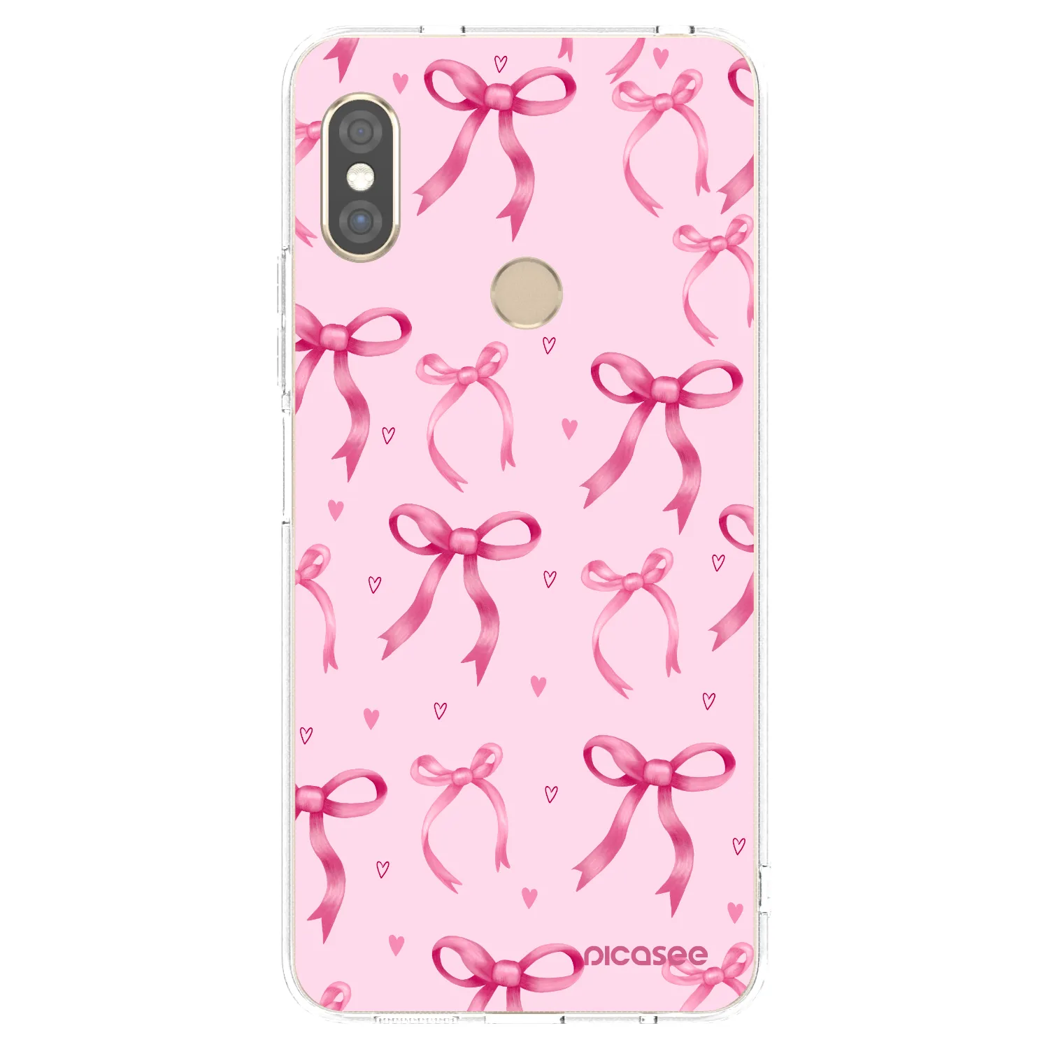 Picasee διαφανής θήκη σιλικόνης Xiaomi Redmi Note 5 Global - Bow Aesthetic