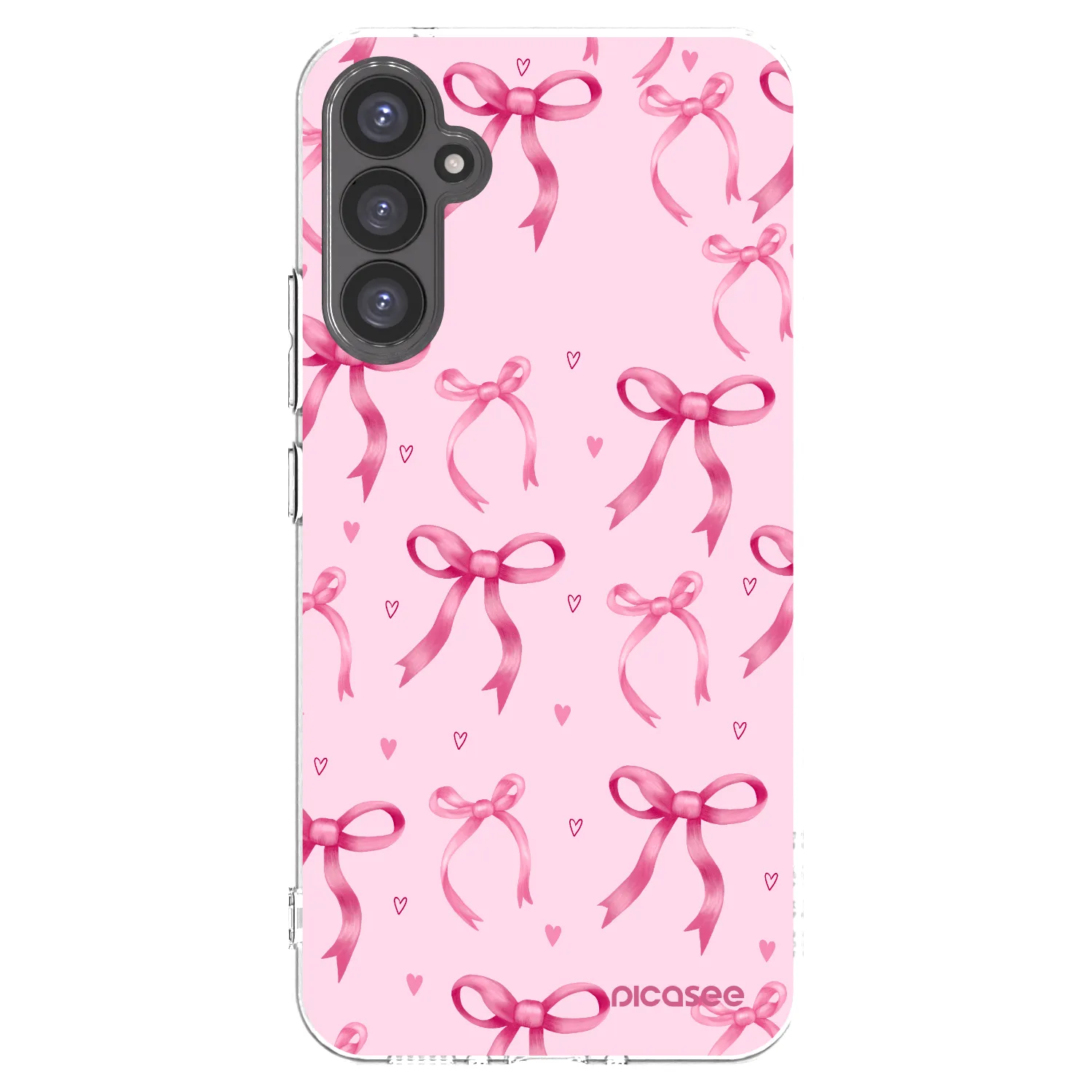 Picasee διαφανής θήκη σιλικόνης Samsung Galaxy A34 5G A346B - Bow Aesthetic