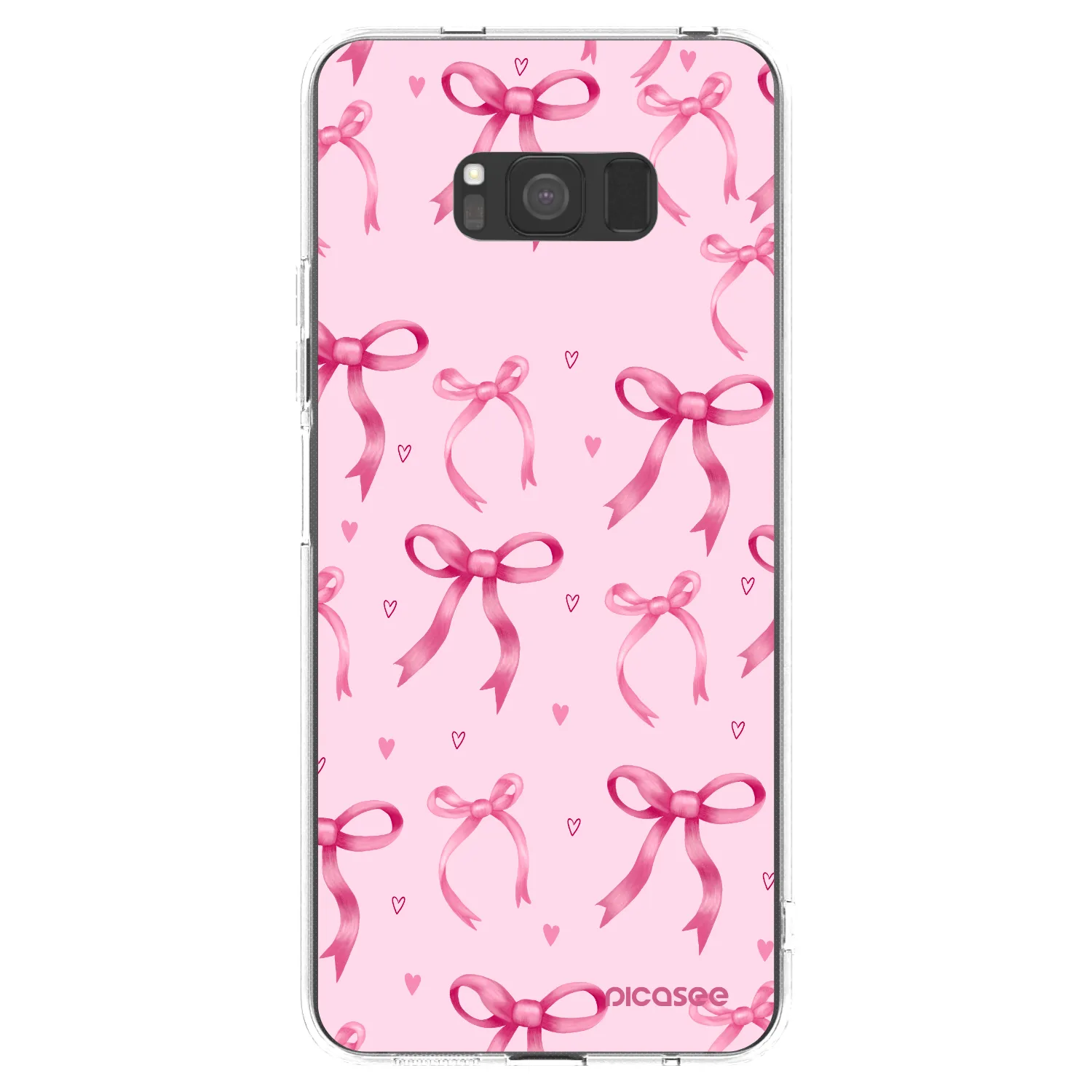 Picasee διαφανής θήκη σιλικόνης Samsung Galaxy S8 G950F - Bow Aesthetic