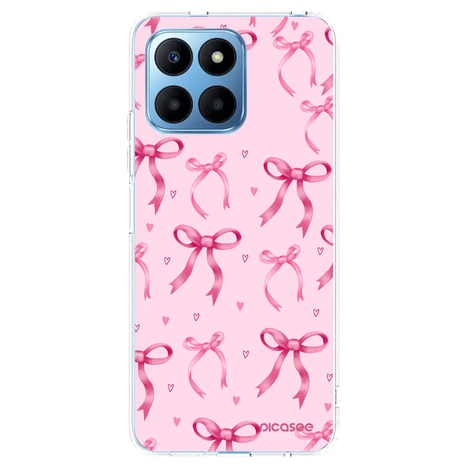 Picasee διαφανής θήκη σιλικόνης Honor 70 Lite - Bow Aesthetic