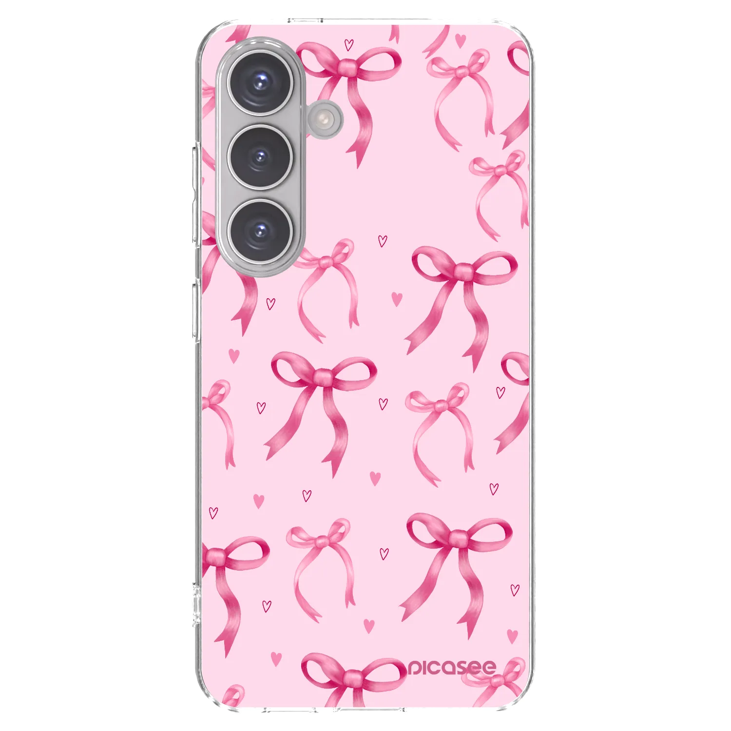 Picasee διαφανής θήκη σιλικόνης Samsung Galaxy S24 S921B 5G - Bow Aesthetic