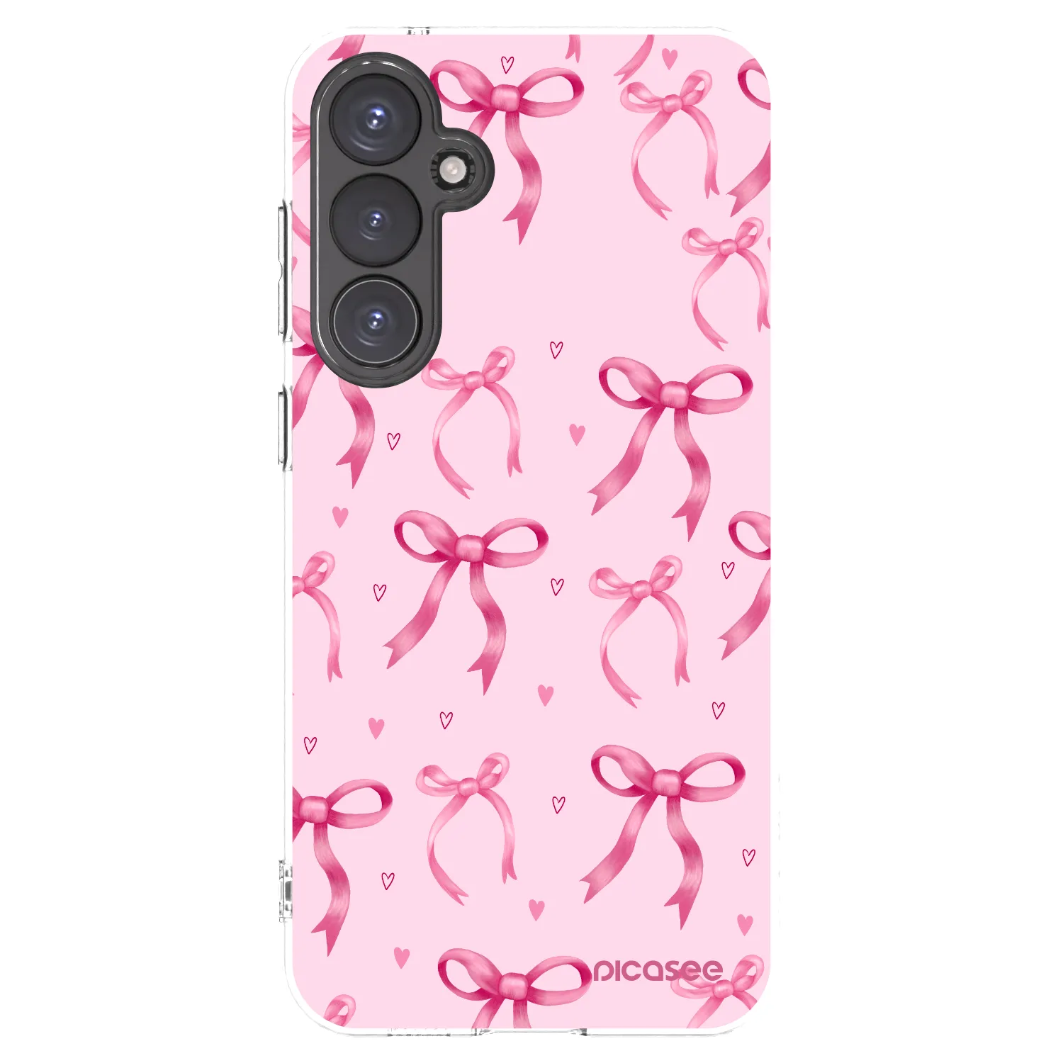 Picasee διαφανής θήκη σιλικόνης Samsung Galaxy S23 FE S711B - Bow Aesthetic