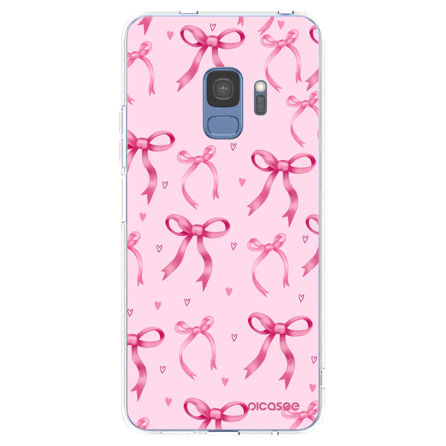 Picasee διαφανής θήκη σιλικόνης Samsung Galaxy S9 G960F - Bow Aesthetic