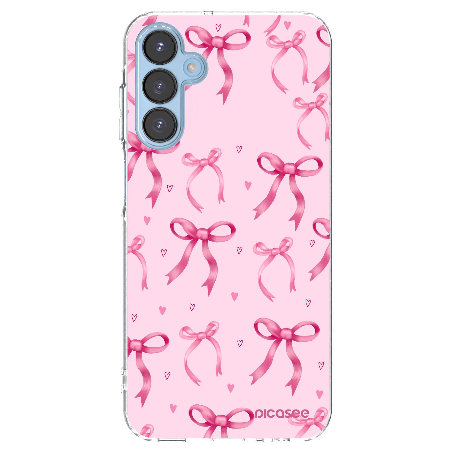 Picasee διαφανής θήκη σιλικόνης Samsung Galaxy A15 A156B 5G - Bow Aesthetic