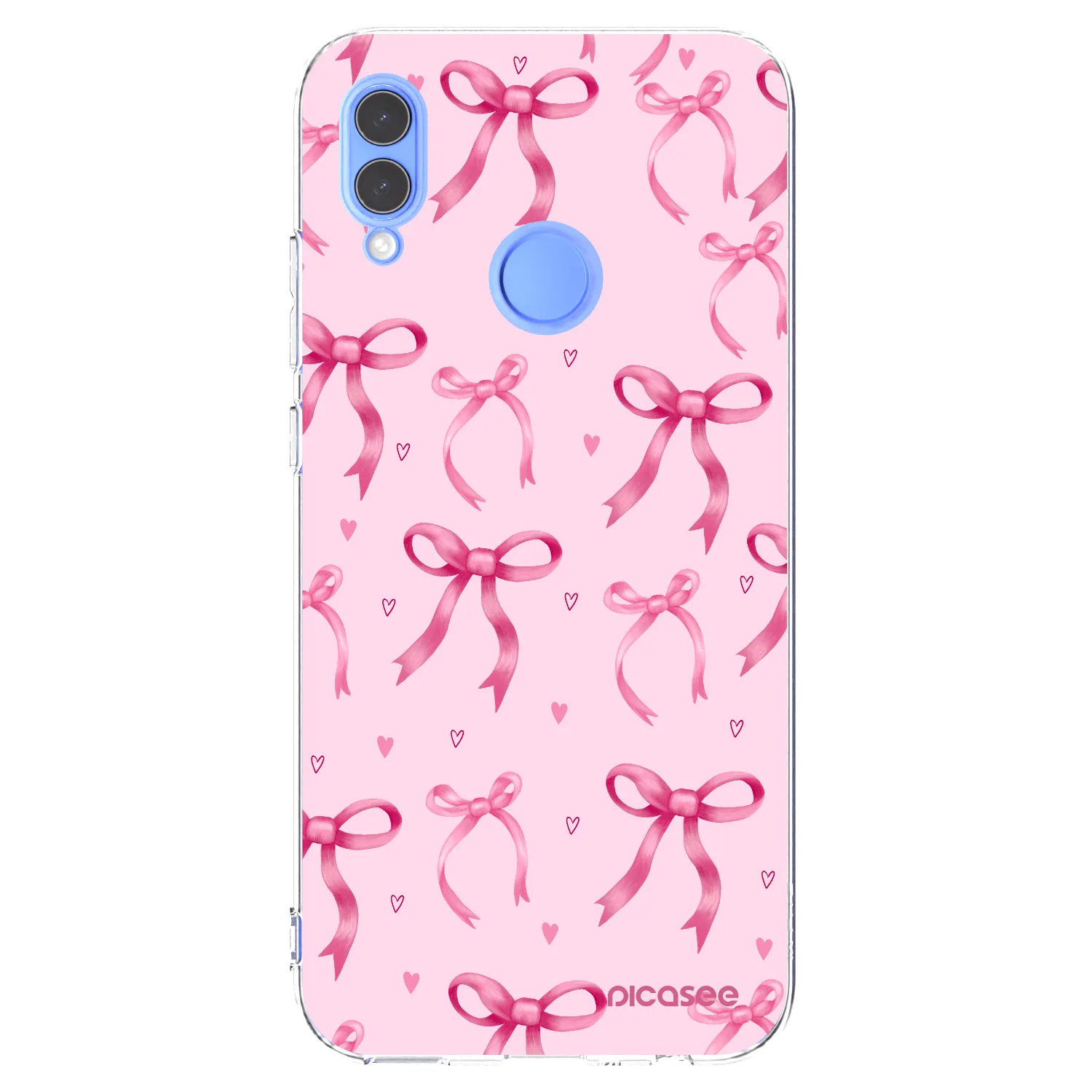 Picasee διαφανής θήκη σιλικόνης Honor 10 Lite - Bow Aesthetic