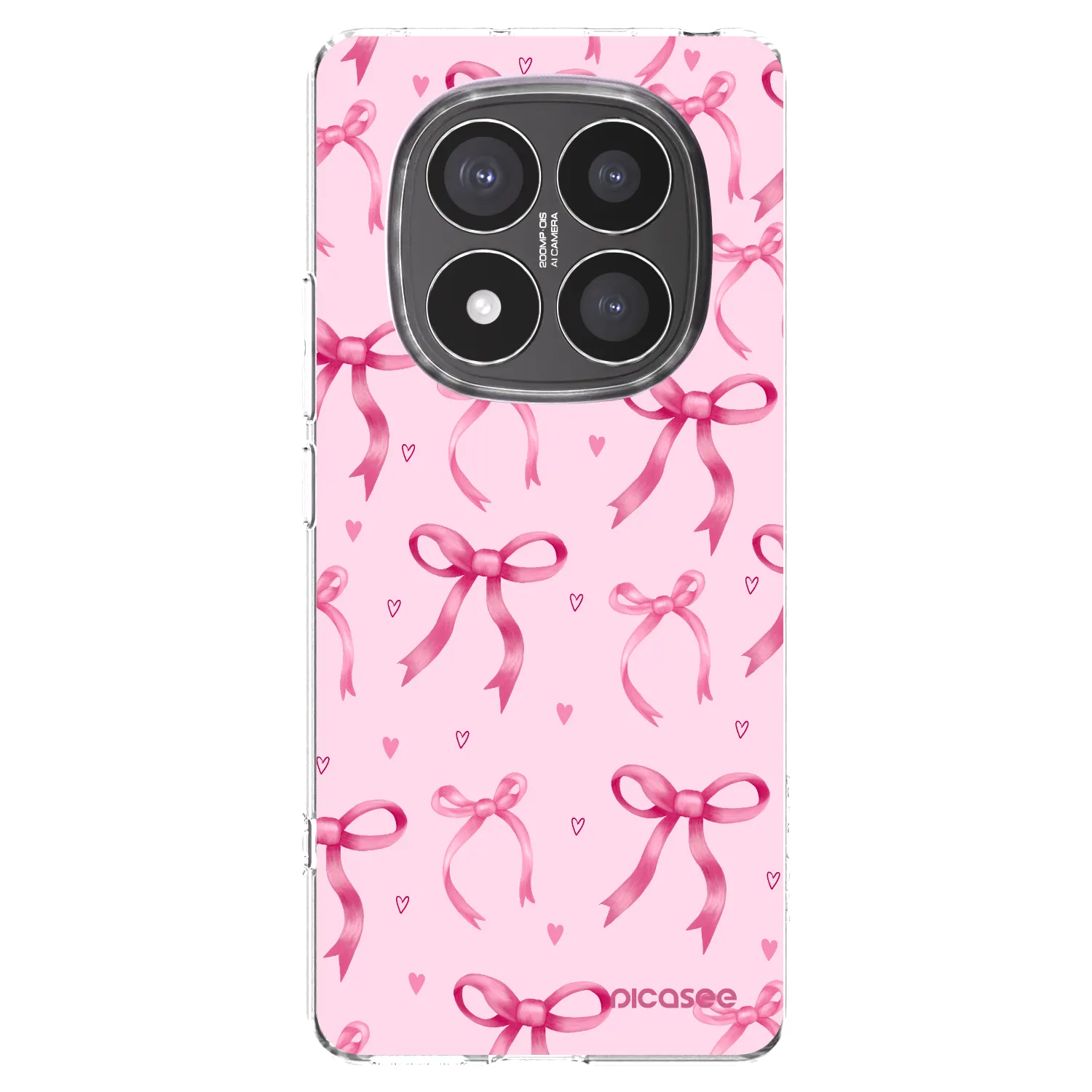 Picasee διαφανής θήκη σιλικόνης Xiaomi Redmi Note 14 Pro+ 5G - Bow Aesthetic