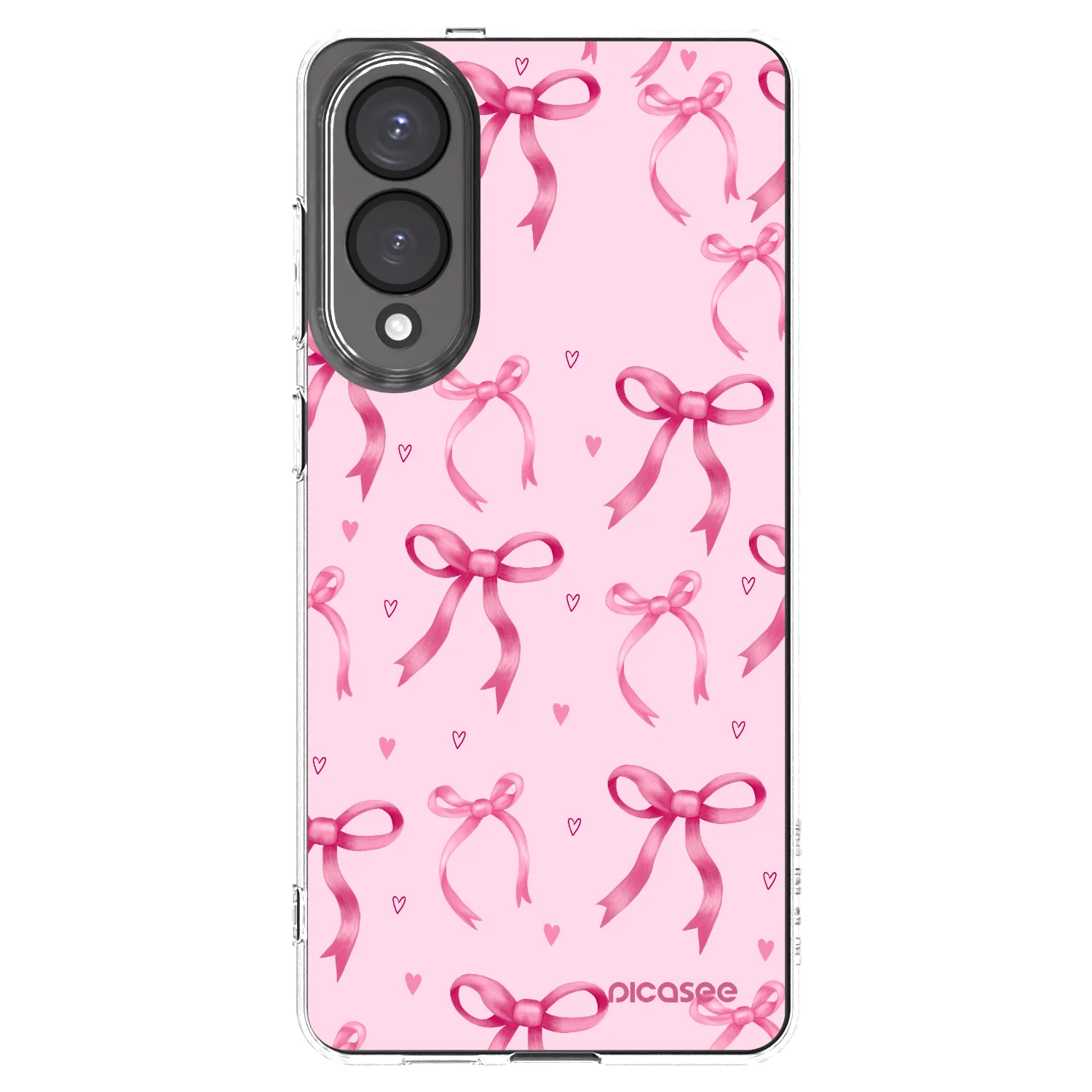 Picasee διαφανής θήκη σιλικόνης Samsung Galaxy S25 Edge 5G - Bow Aesthetic