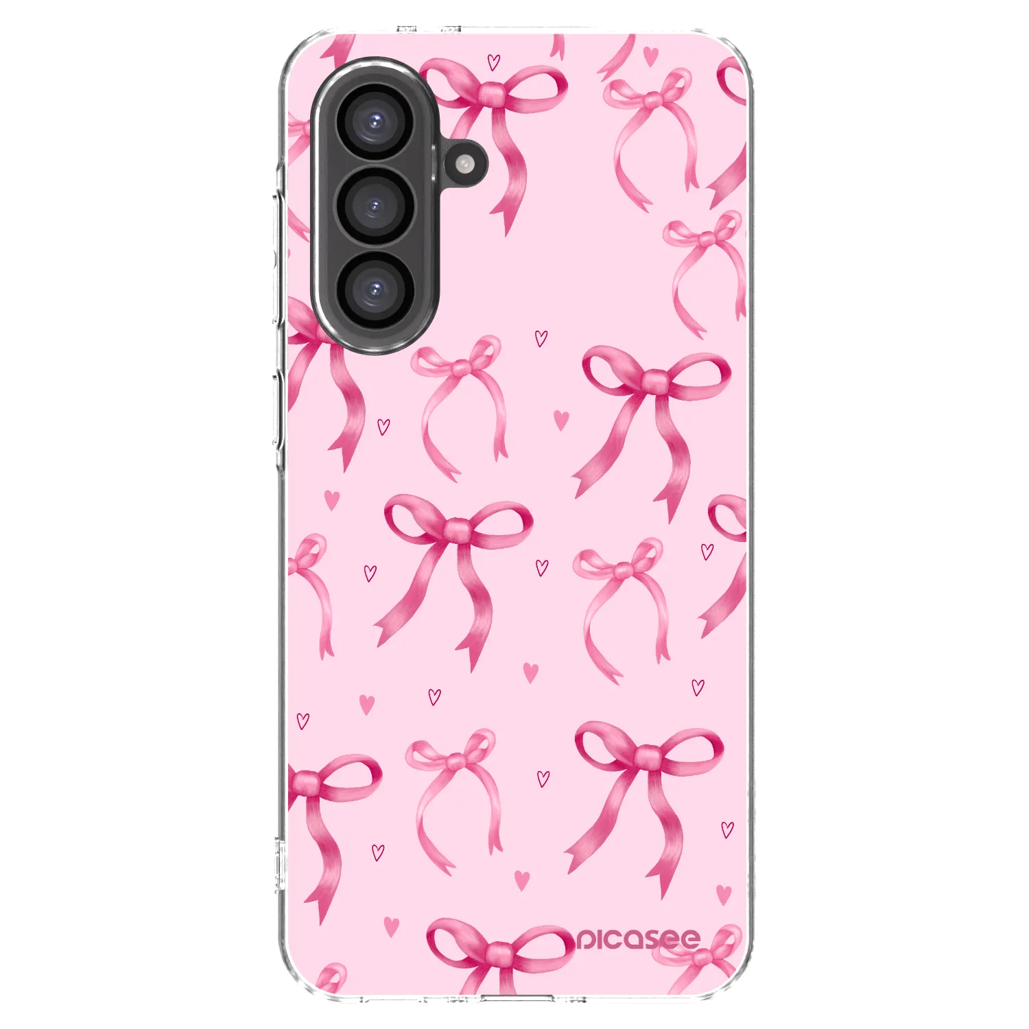 Picasee διαφανής θήκη σιλικόνης Samsung Galaxy A56 5G A566B - Bow Aesthetic