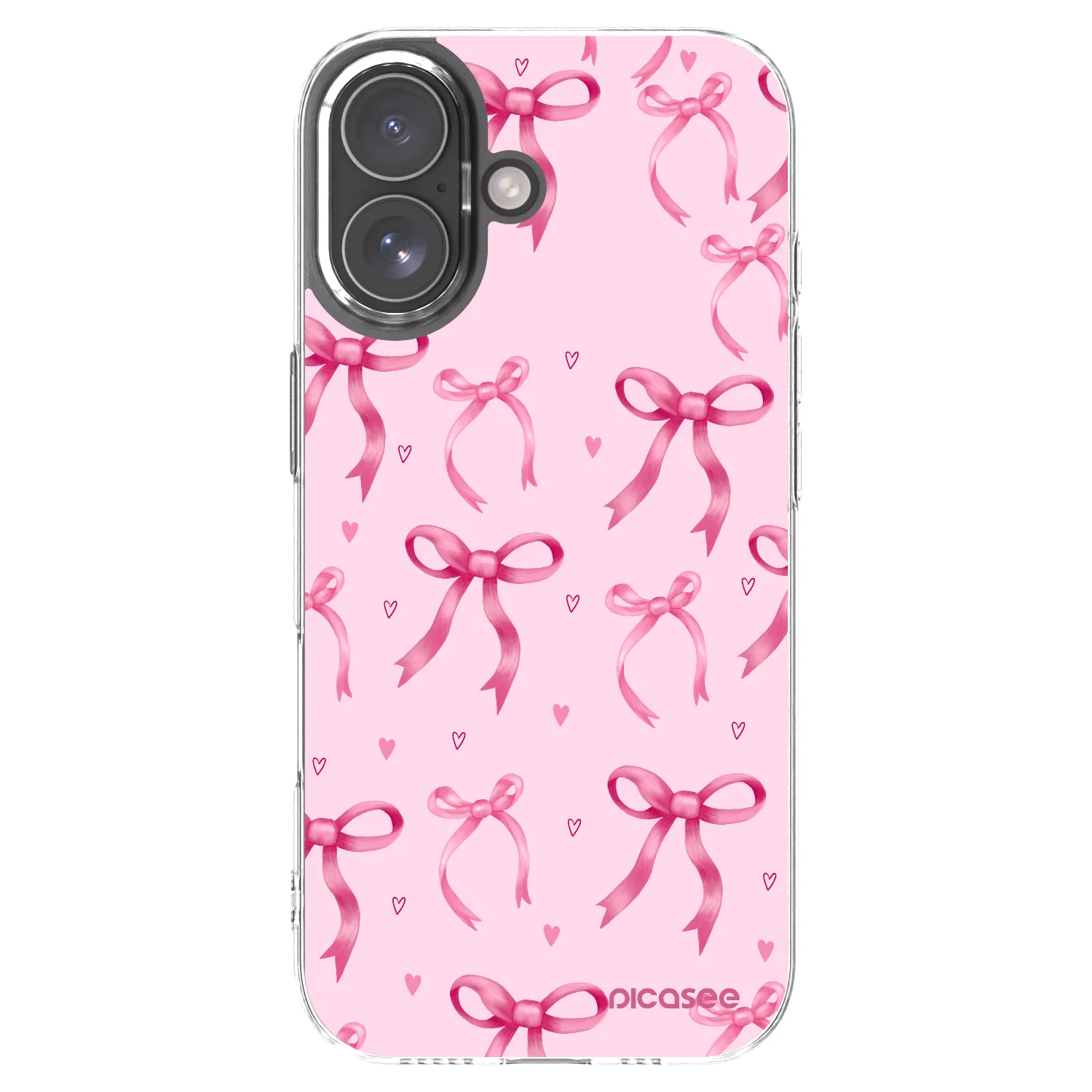 Picasee διαφανής θήκη σιλικόνης Apple iPhone 17 - Bow Aesthetic