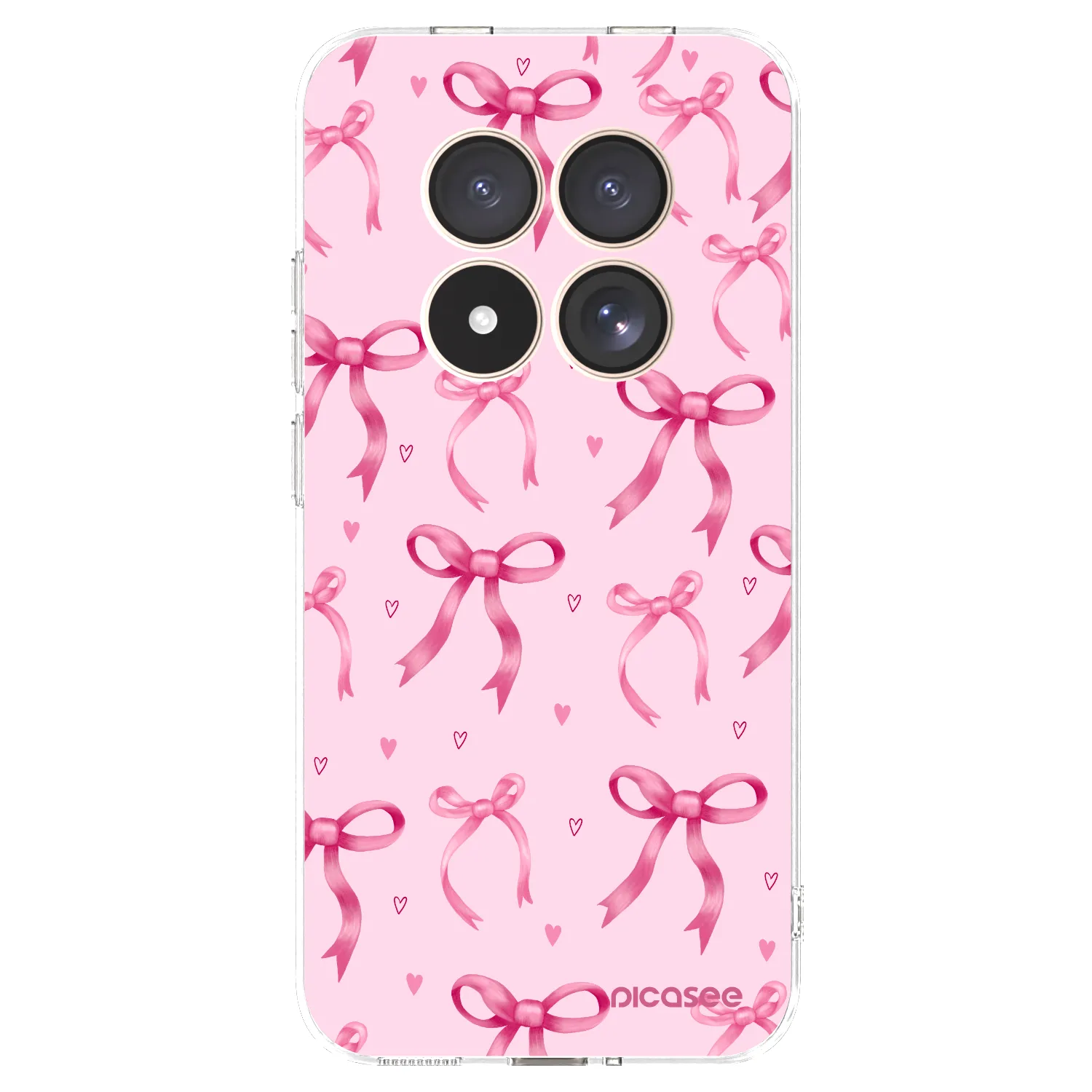 Picasee διαφανής θήκη σιλικόνης Xiaomi Redmi Note 15 Pro 4G - Bow Aesthetic