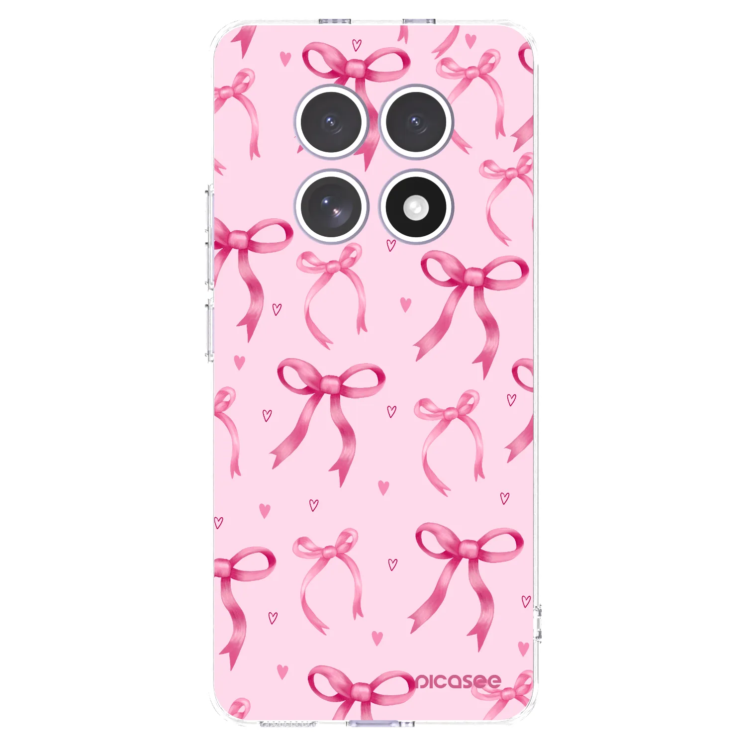 Picasee διαφανής θήκη σιλικόνης Xiaomi Redmi Note 15 - Bow Aesthetic