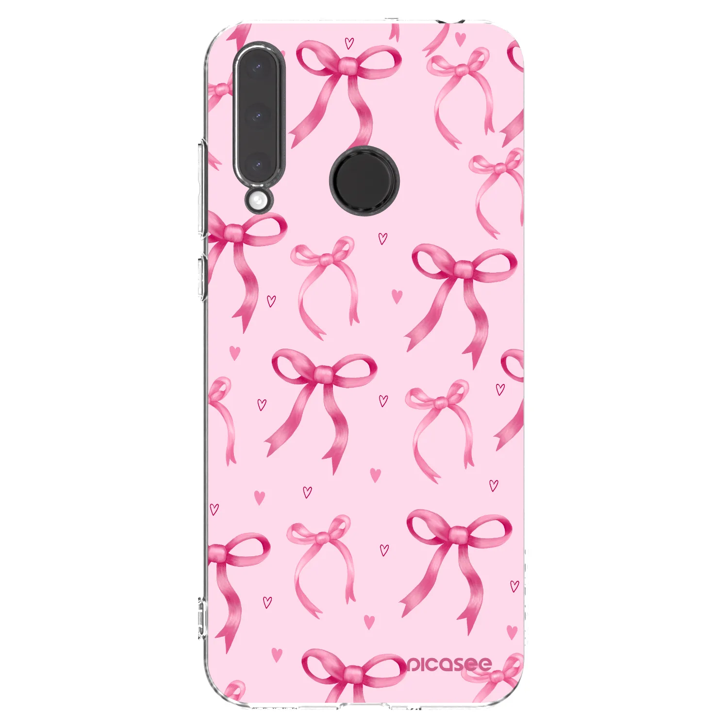 Picasee διαφανής θήκη σιλικόνης Honor 20 Lite - Bow Aesthetic