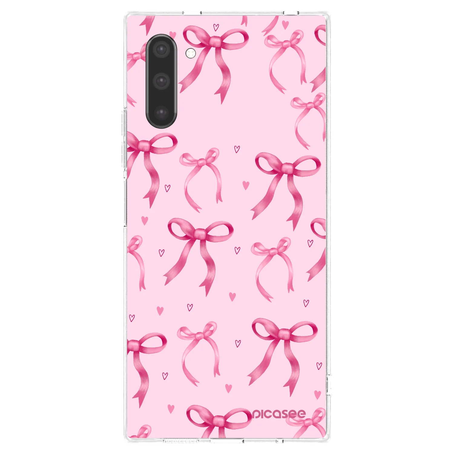 Picasee διαφανής θήκη σιλικόνης Samsung Galaxy Note 10 N970F - Bow Aesthetic