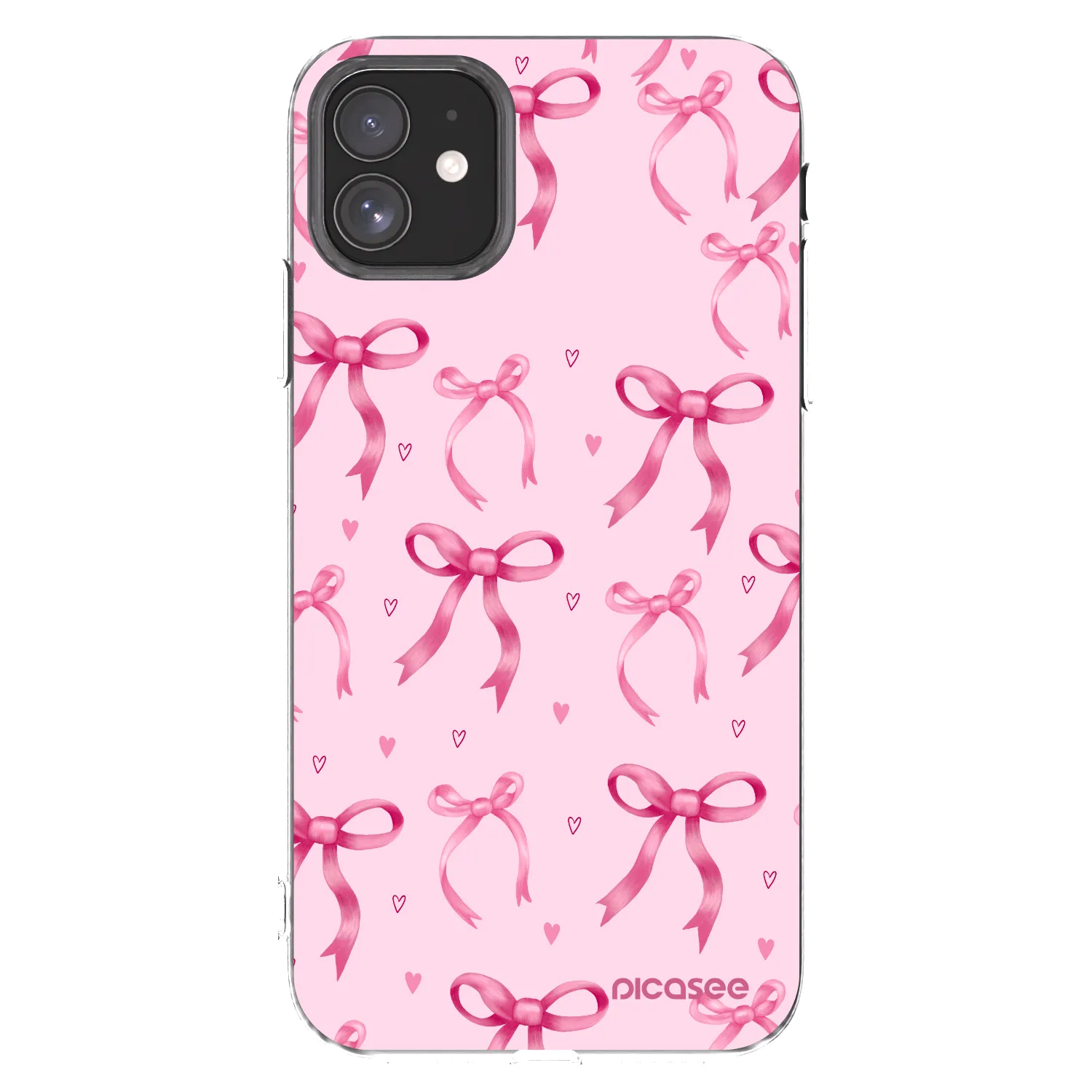 Picasee διαφανής θήκη σιλικόνης Apple iPhone 11 - Bow Aesthetic