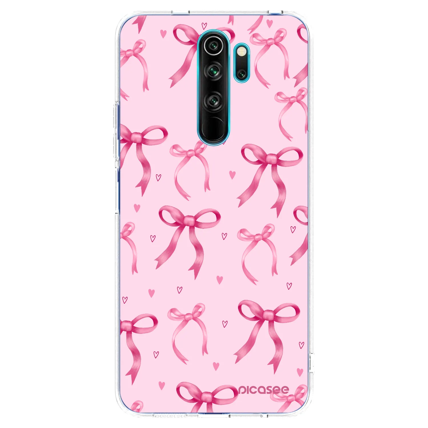 Picasee διαφανής θήκη σιλικόνης Xiaomi Redmi Note 8 Pro - Bow Aesthetic