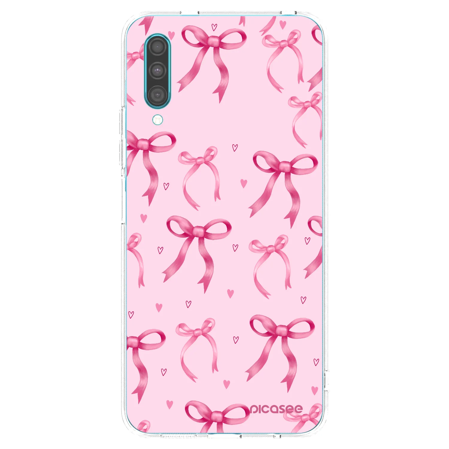 Picasee διαφανής θήκη σιλικόνης Samsung Galaxy A30s A307F - Bow Aesthetic