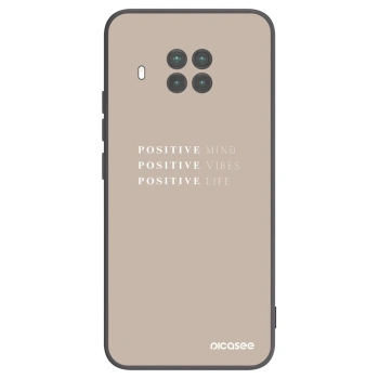 Picasee Μαύρη θήκη σιλικόνης για Xiaomi Mi 10T Lite - Positive Vibes