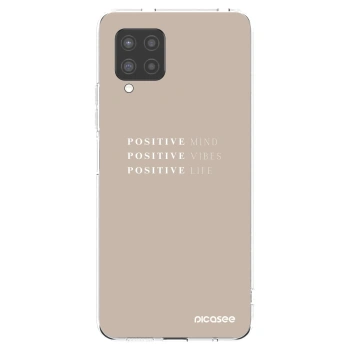 Picasee διαφανής θήκη σιλικόνης Samsung Galaxy A42 A426B - Positive Vibes